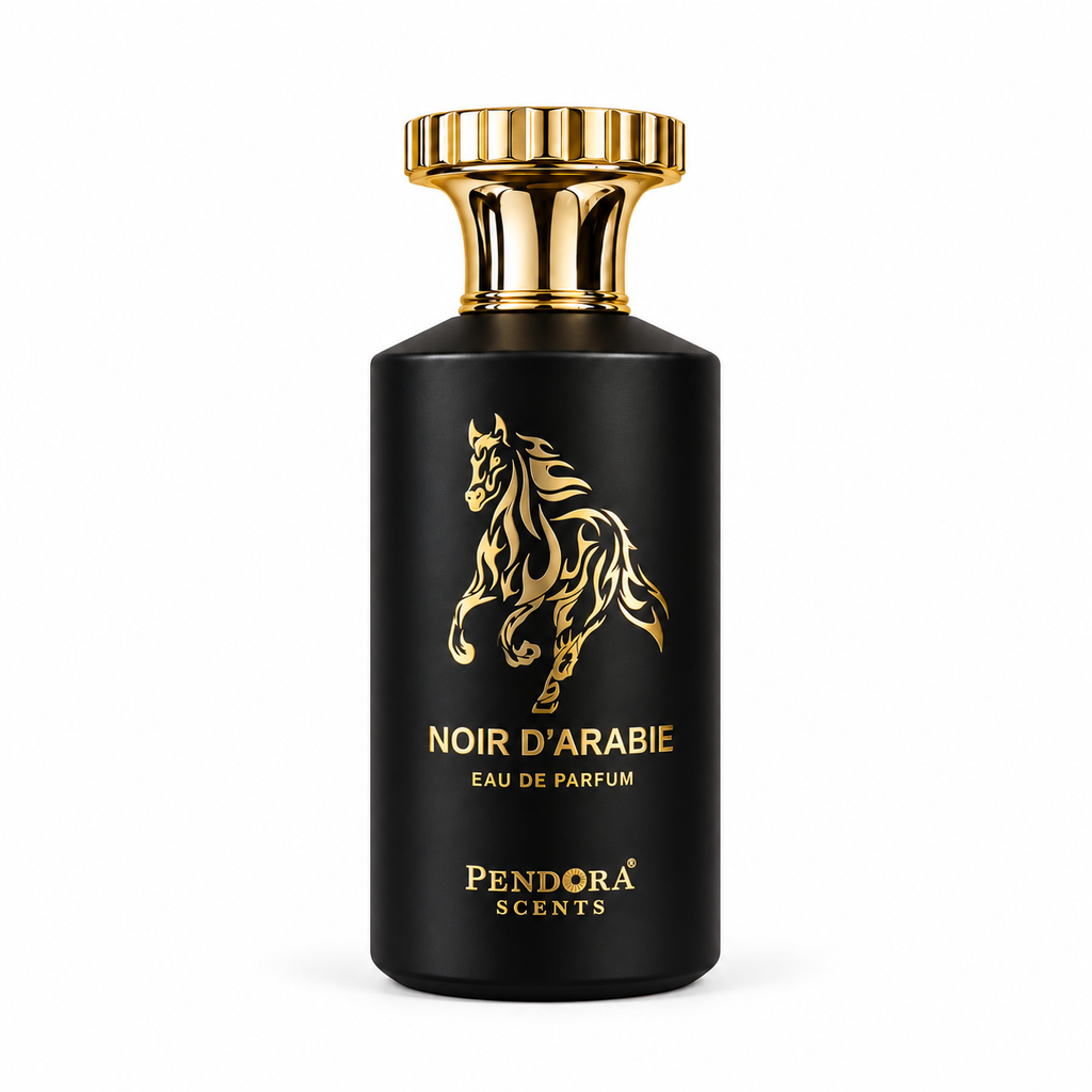 Noir d’Arabie — fond blanc