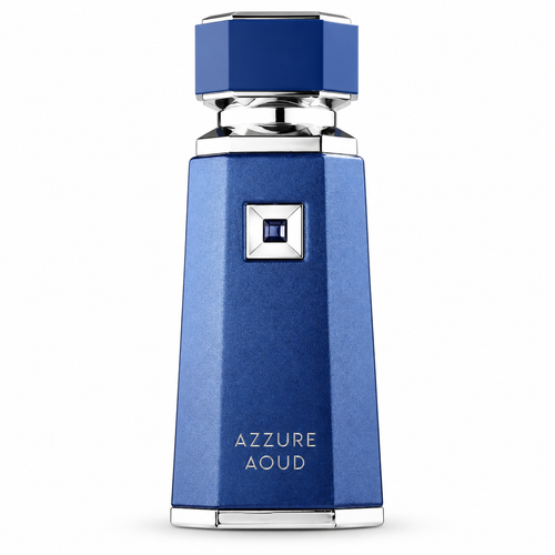 Azzure Aoud — fond blanc, format carré