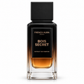 Bois Secret — fond blanc, format carré