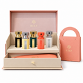 Coffret découverte REEF — 5 parfums — fond blanc, format carré