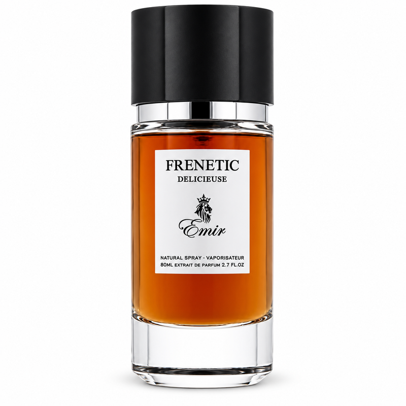 Frenetic Delicieuse — Emir — fond blanc, format carré