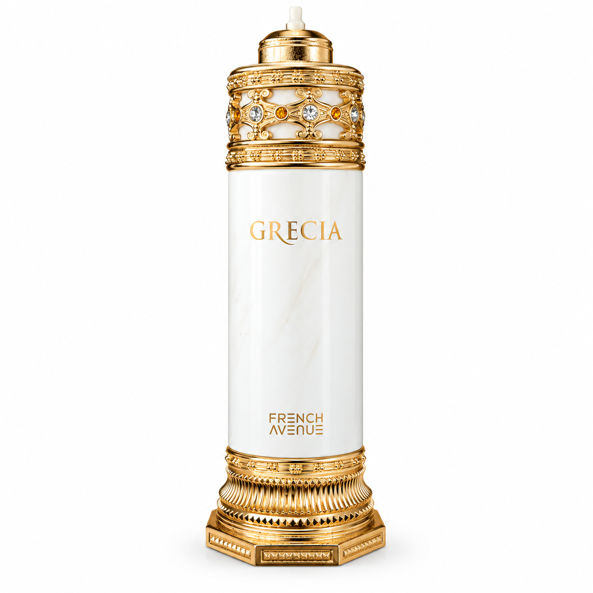 Grecia — fond blanc, format carré