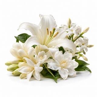 Fleurs blanches