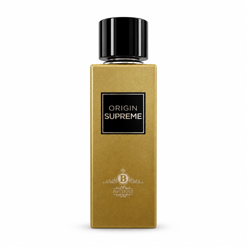 Origin Supreme — flacon sur fond blanc