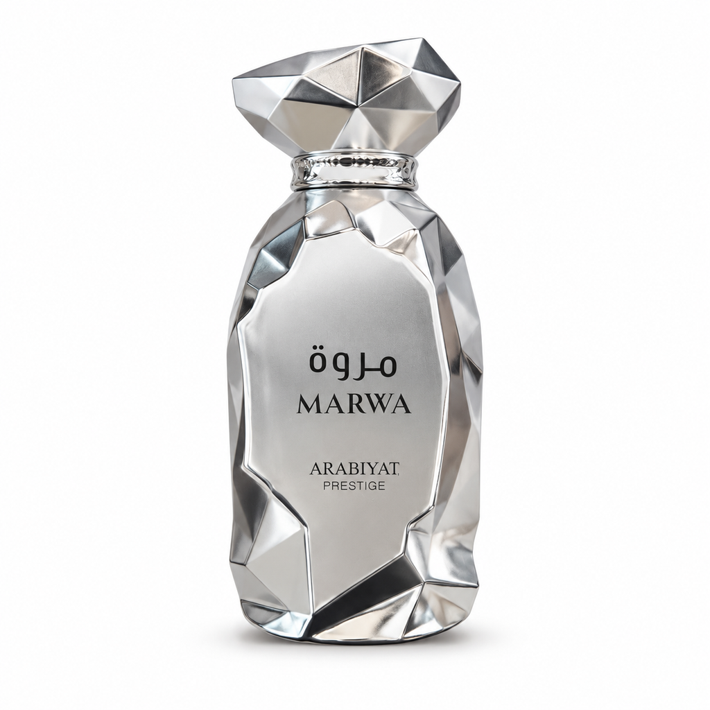 Marwa — flacon sur fond blanc