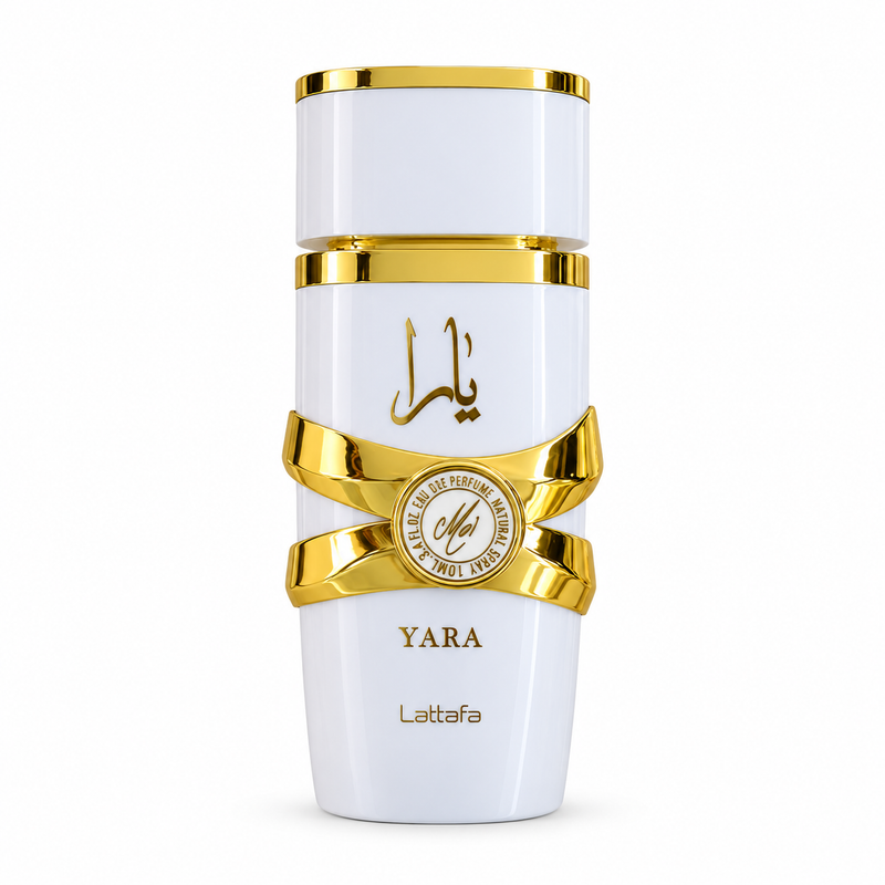 Yara Moi — flacon sur fond blanc