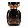 Aura — Kiss of Rose — flacon sur fond blanc
