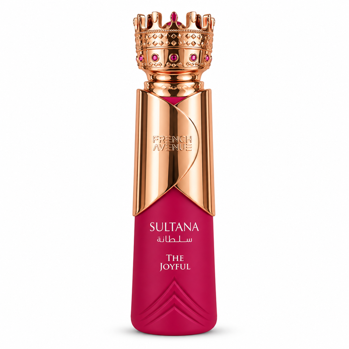 Sultana — The Joyful — flacon sur fond blanc