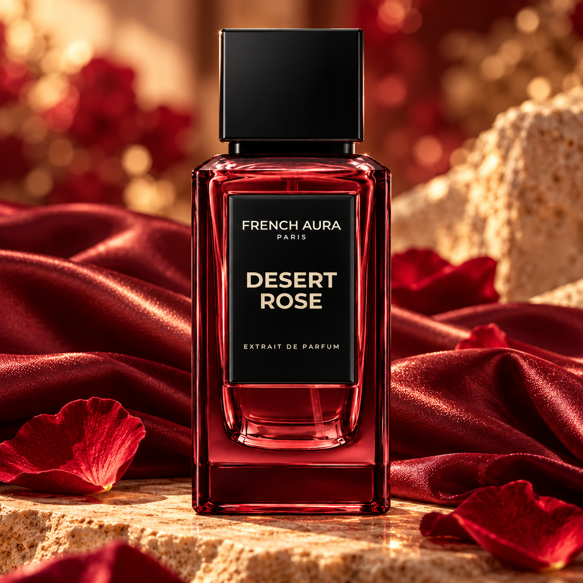 Desert Rose — univers de couleurs, format carré 1:1